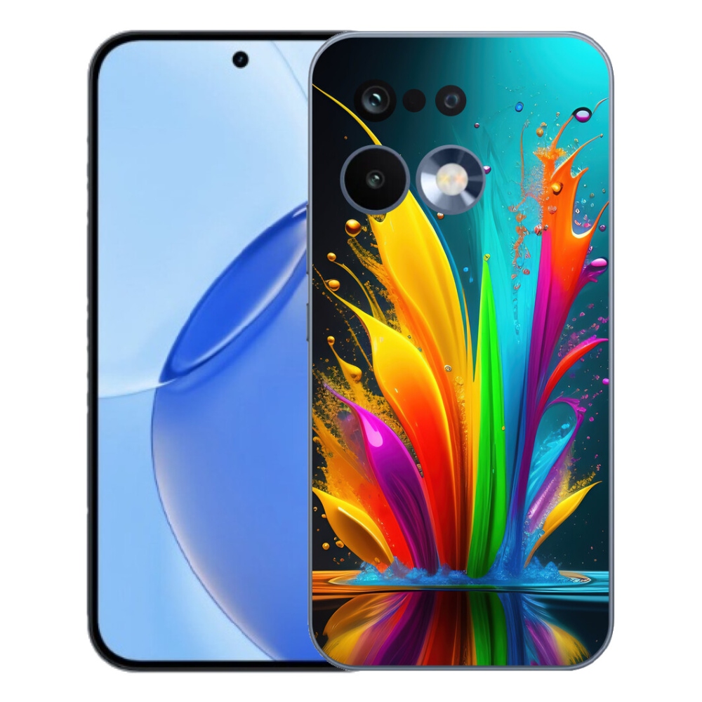 Gélový kryt mmCase na Realme 16 Pro - abstraktný motív 1