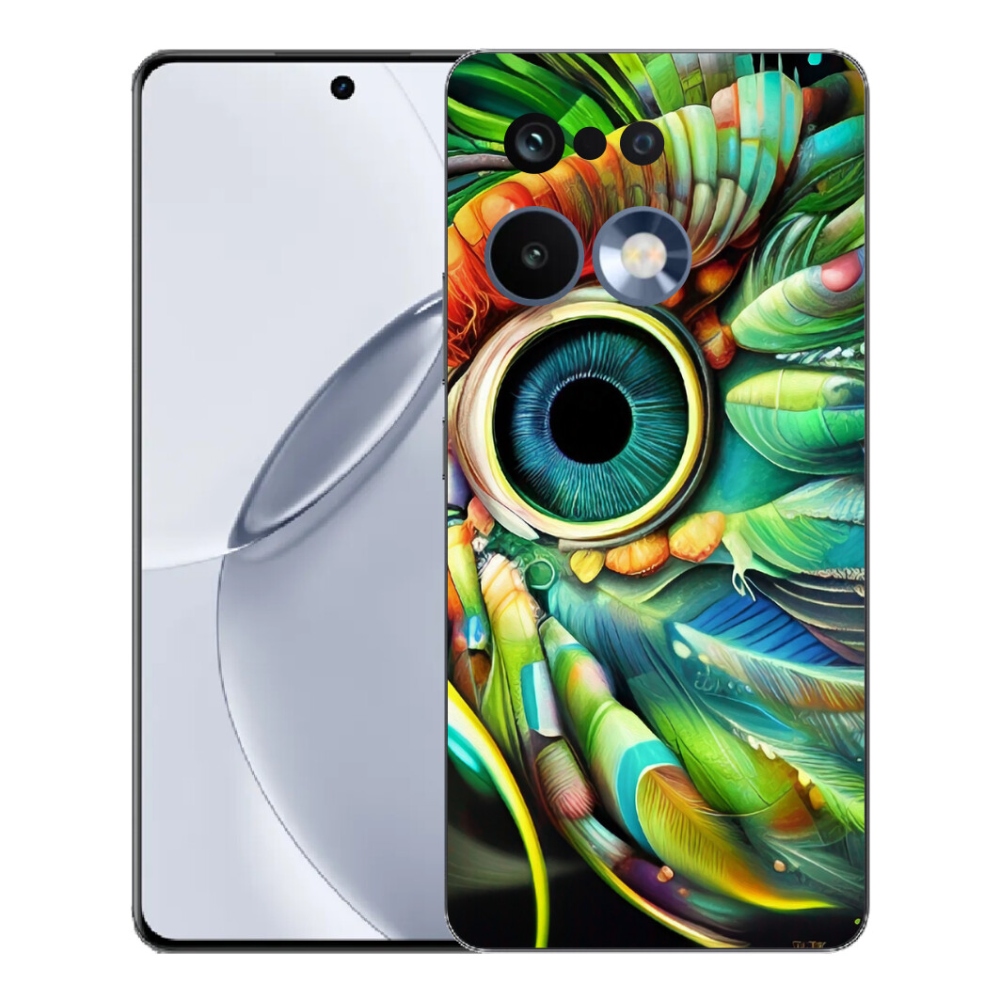 Gélový kryt mmCase na Realme 16 Pro+ - abstraktný motív 18