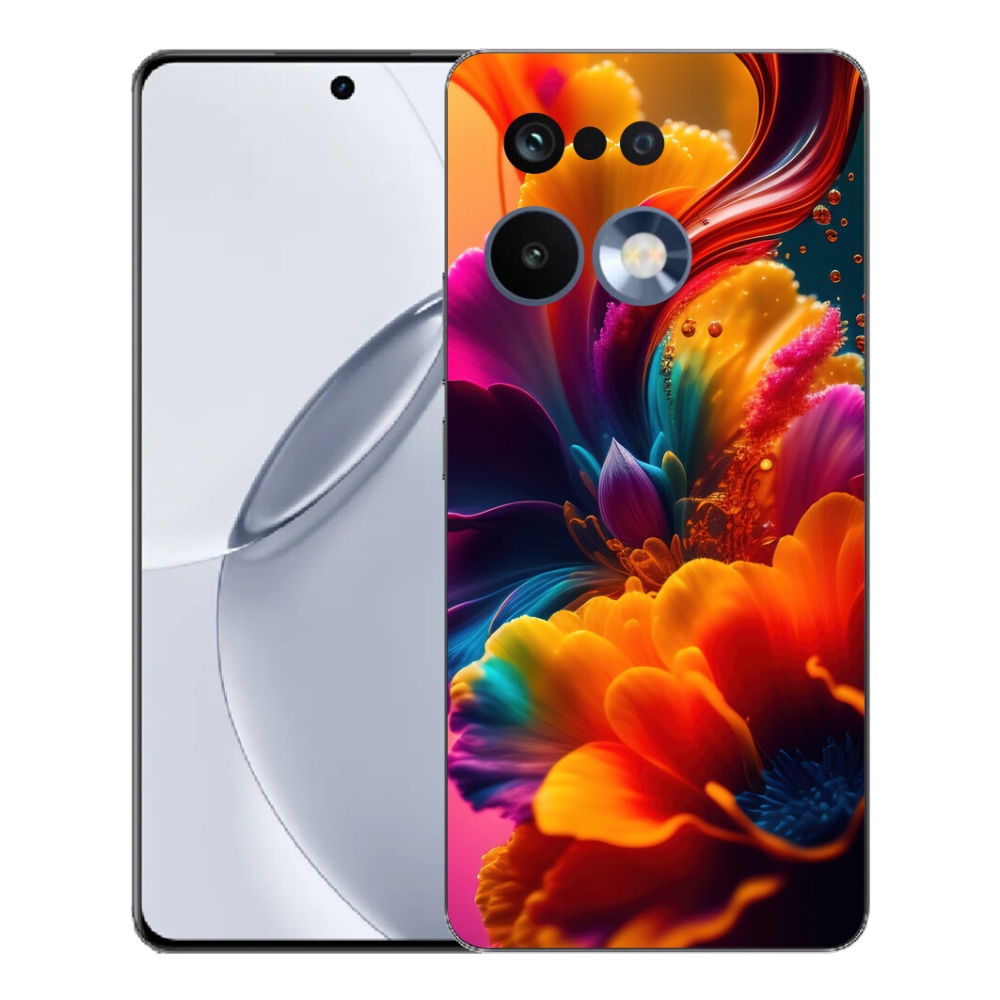 Gélový kryt mmCase na Realme 16 Pro+ - abstraktný motív 2