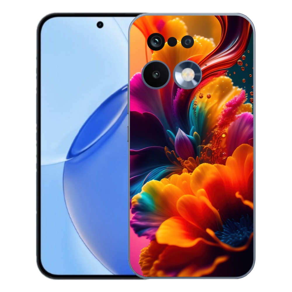 Gélový kryt mmCase na Realme 16 Pro - abstraktný motív 2