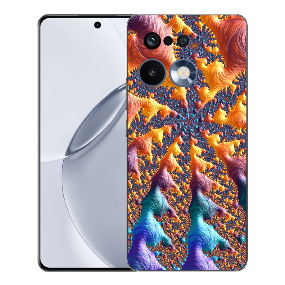Gélový kryt mmCase na Realme 16 Pro+ - abstraktný motív 23