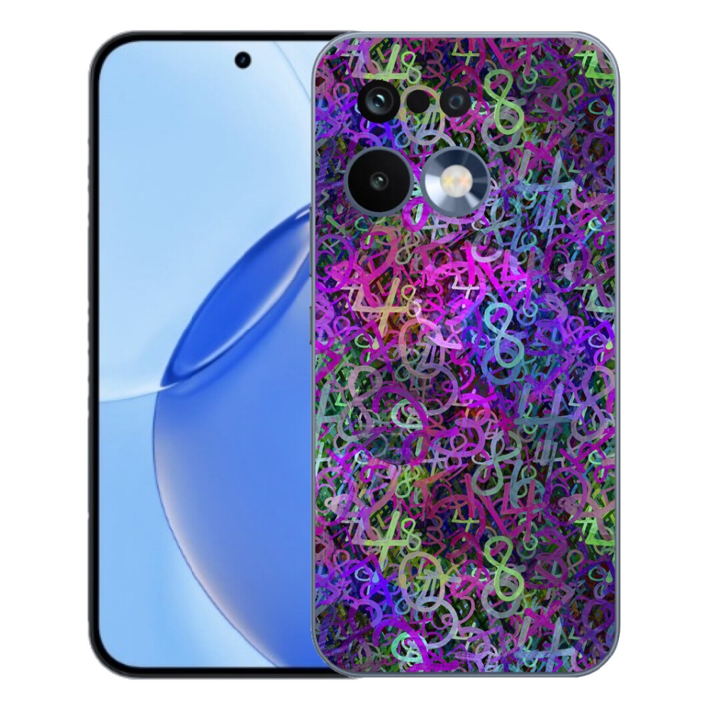 Gélový kryt mmCase na Realme 16 Pro - abstraktný motív 25