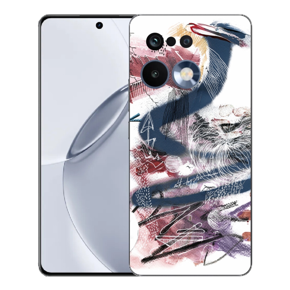 Gélový kryt mmCase na Realme 16 Pro+ - abstraktný motív 28