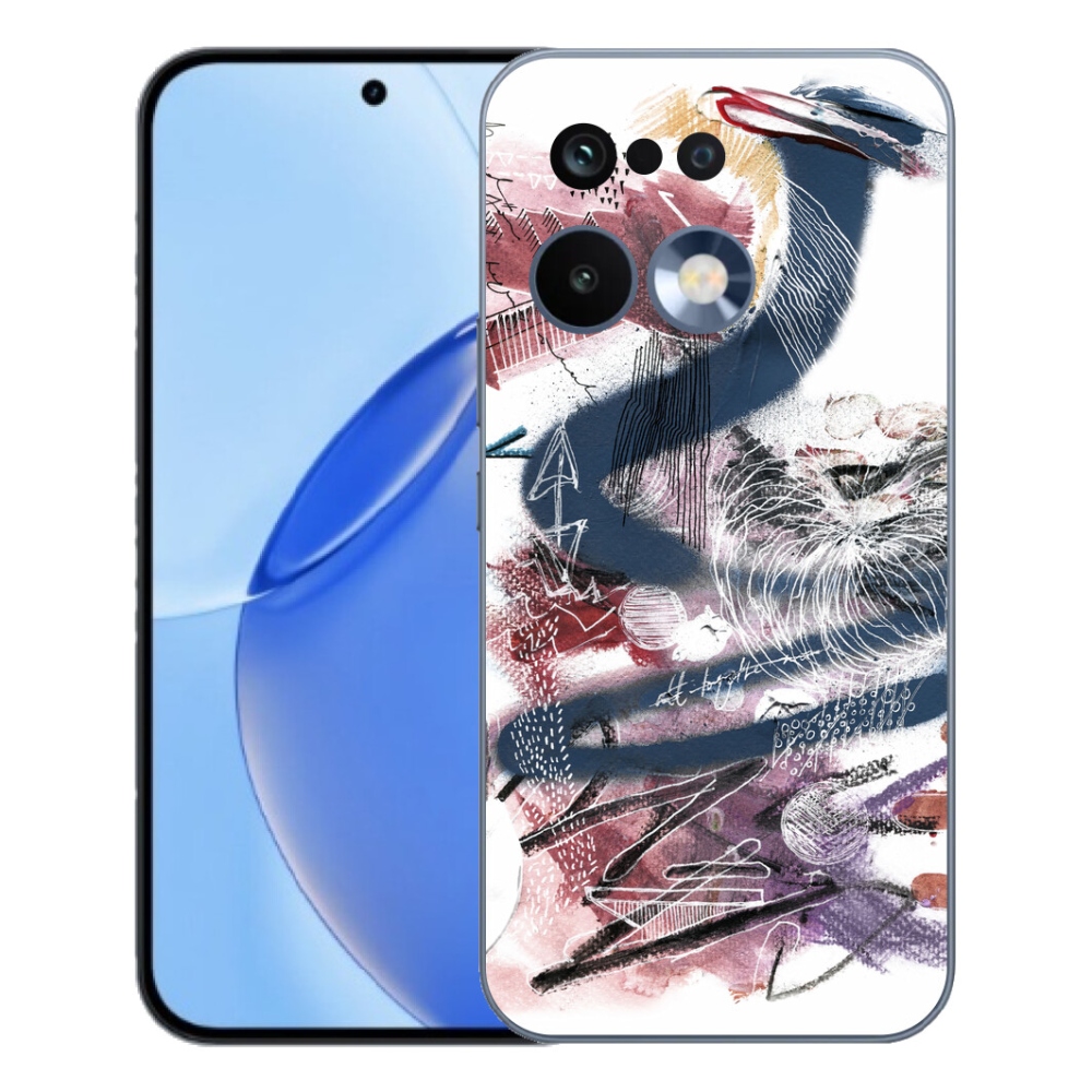 Gélový kryt mmCase na Realme 16 Pro - abstraktný motív 28