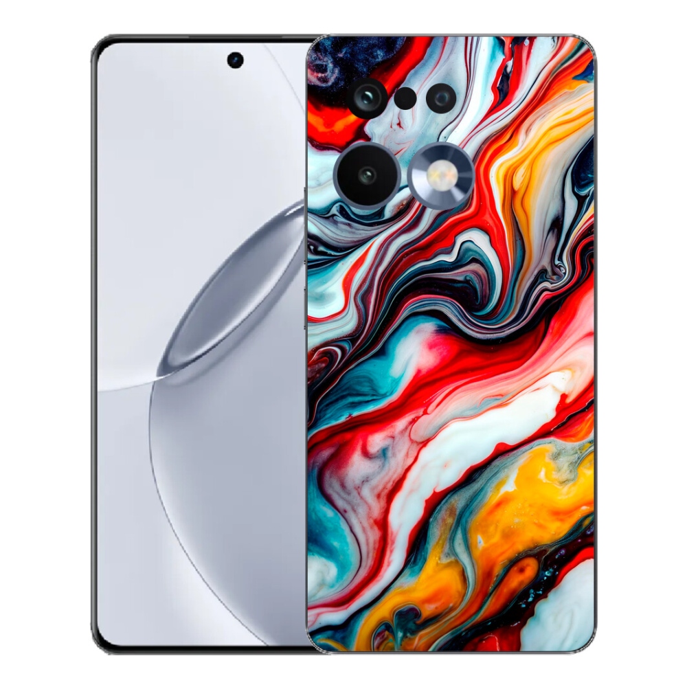 Gélový kryt mmCase na Realme 16 Pro+ - abstraktný motív 35
