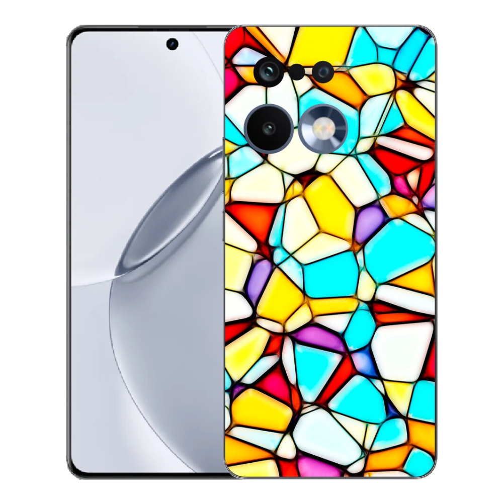 Gélový kryt mmCase na Realme 16 Pro+ - abstraktný motív 40