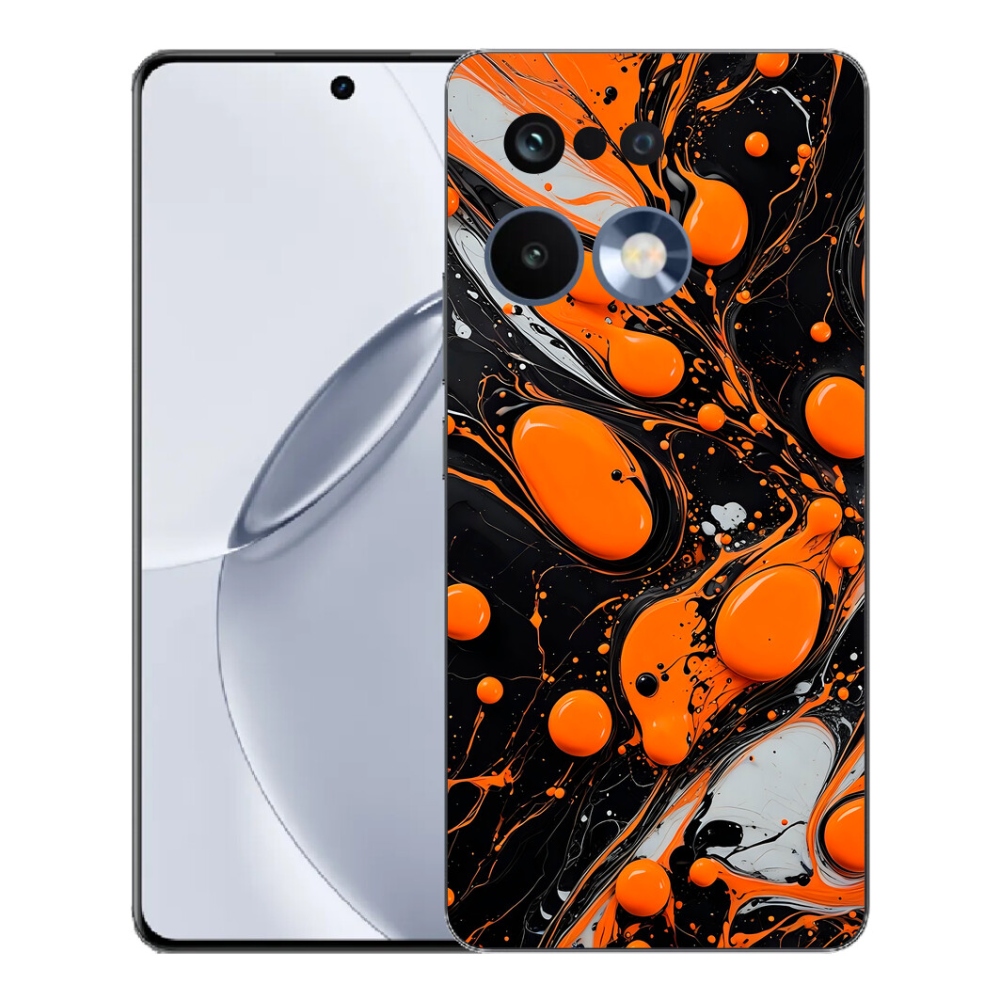 Gélový kryt mmCase na Realme 16 Pro+ - abstraktný motív 41
