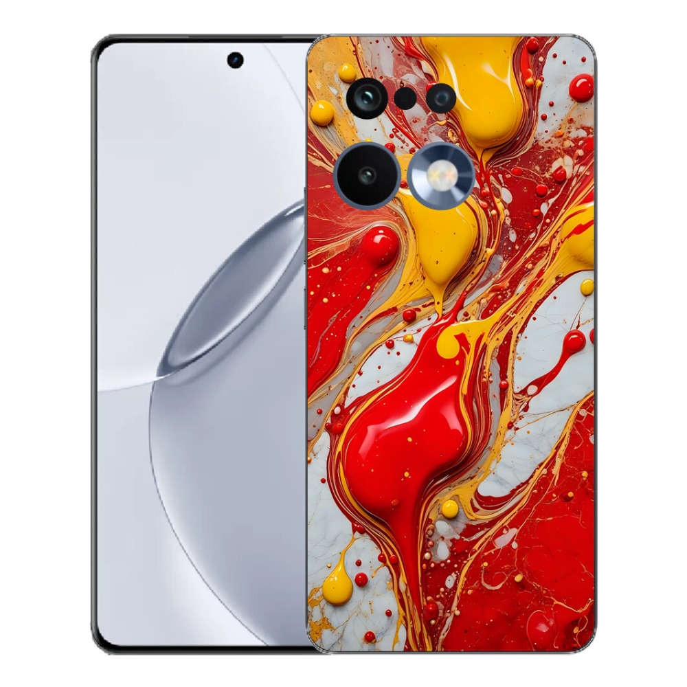 Gélový kryt mmCase na Realme 16 Pro+ - abstraktný motív 42