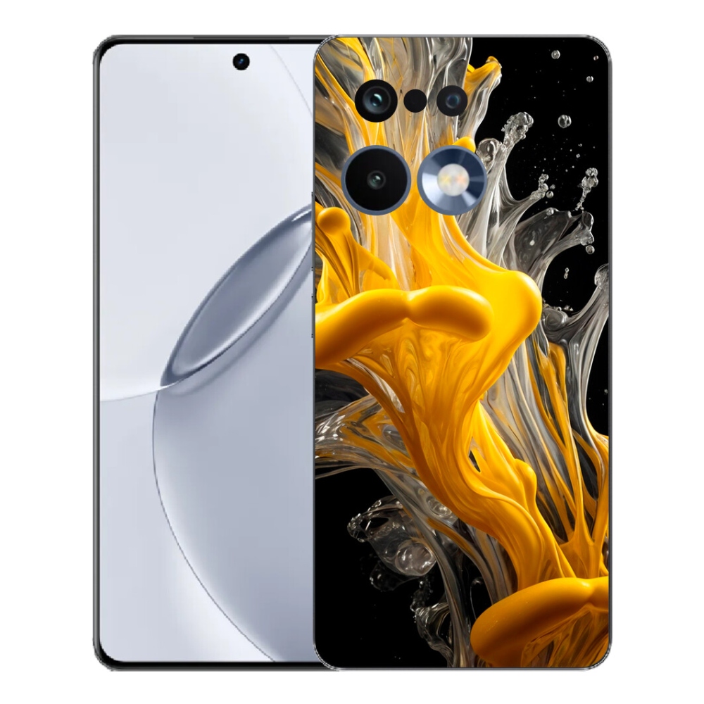 Gélový kryt mmCase na Realme 16 Pro+ - abstraktný motív 48