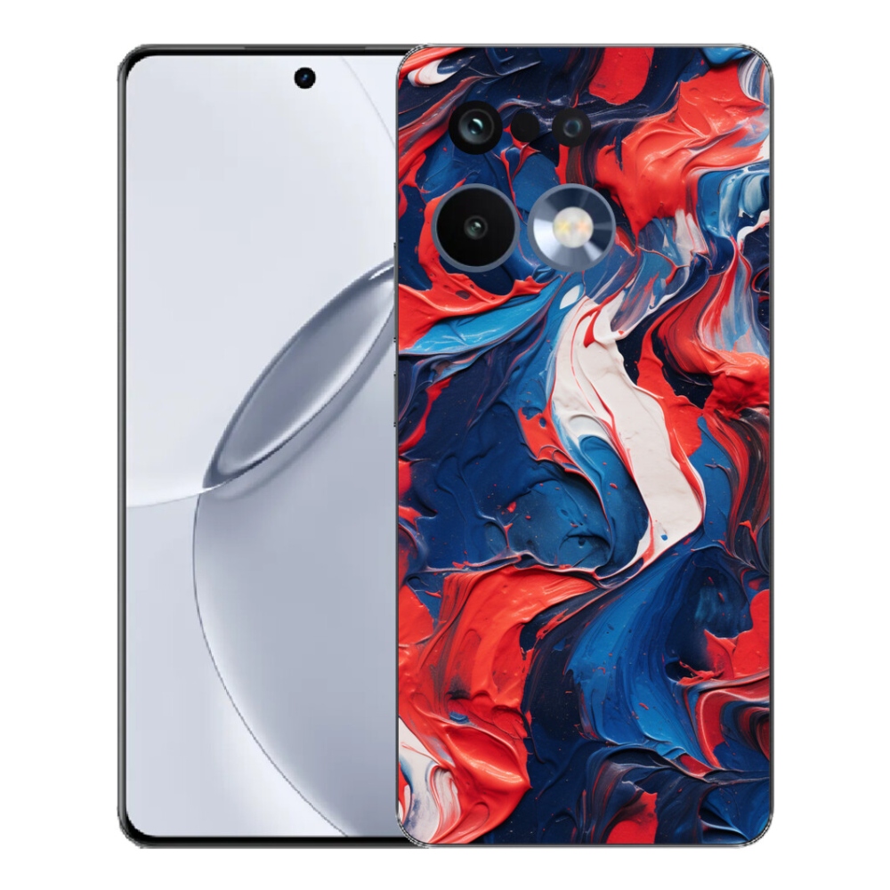 Gélový kryt mmCase na Realme 16 Pro+ - abstraktný motív 7