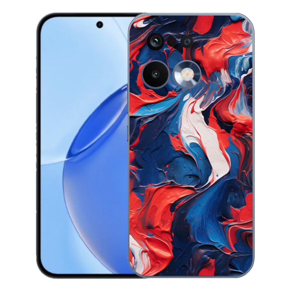 Gélový kryt mmCase na Realme 16 Pro - abstraktný motív 7