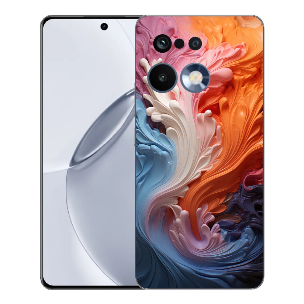 Gélový kryt mmCase na Realme 16 Pro+ - abstraktný motív 8