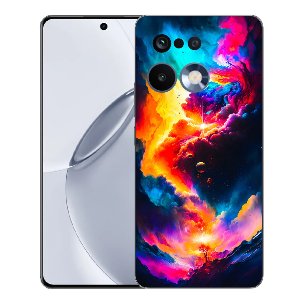 Gélový kryt mmCase na Realme 16 Pro+ - abstraktný motív