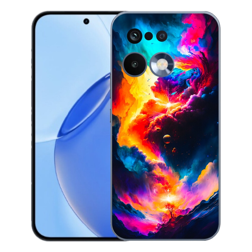 Gélový kryt mmCase na Realme 16 Pro - abstraktný motív