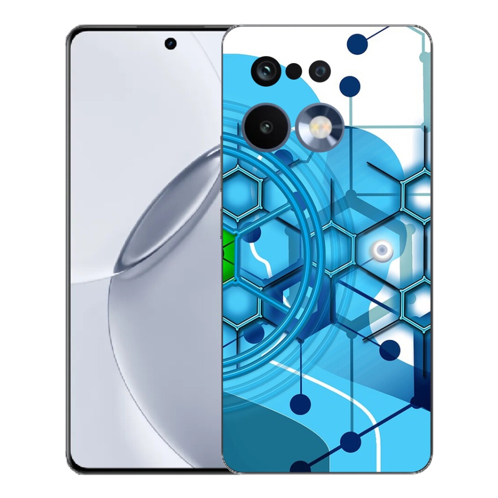 Gélový kryt mmCase na Realme 16 Pro+ - abstraktný vzor 2