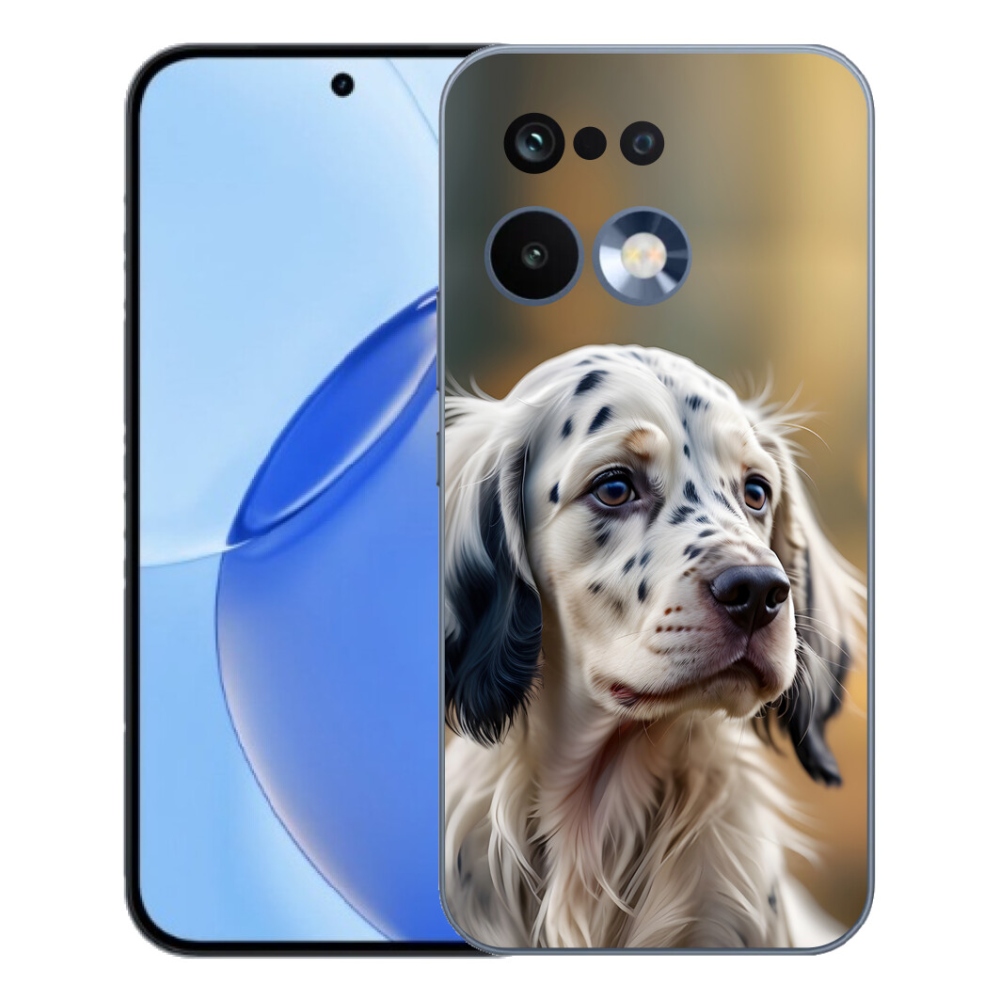 Gélový kryt mmCase na Realme 16 Pro - anglický seter