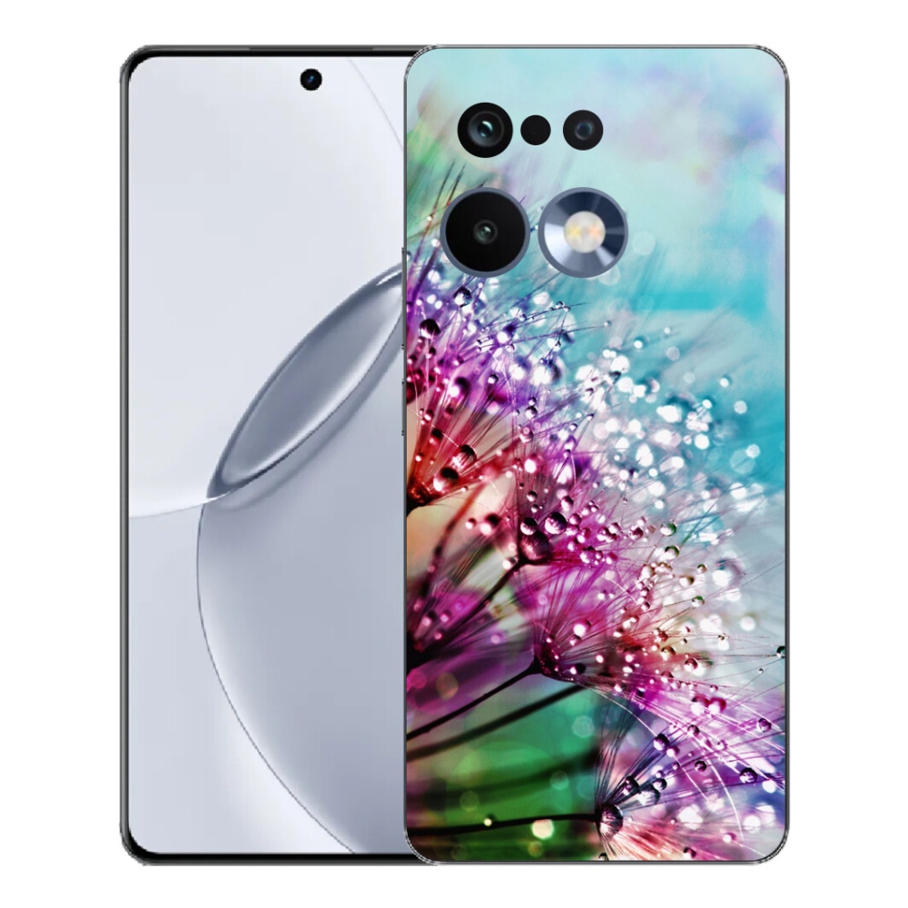 Gélový kryt mmCase na Realme 16 Pro+ - farebné kvety