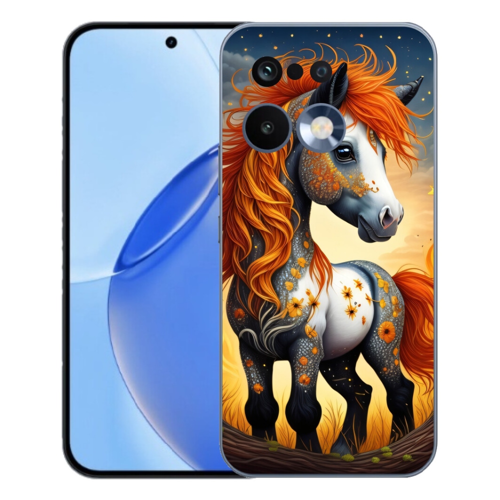 Gélový kryt mmCase na Realme 16 Pro - farebný poník