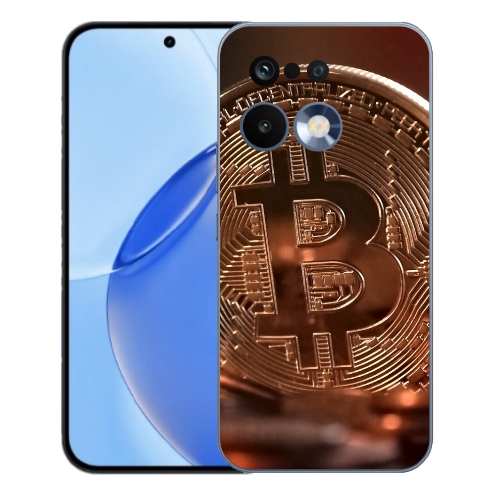 Gélový kryt mmCase na Realme 16 Pro - bitcoin