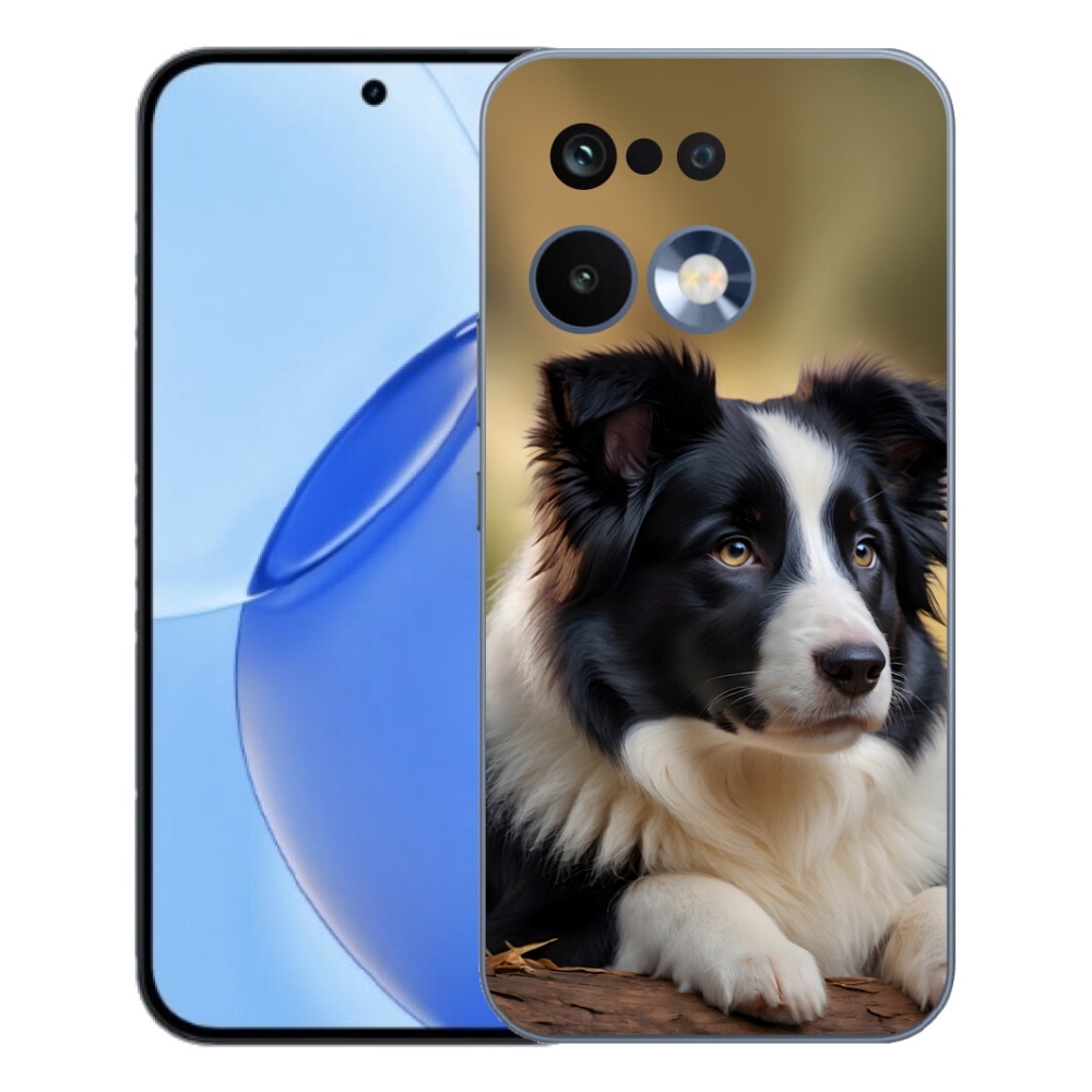 Gélový kryt mmCase na Realme 16 Pro - border kólia 2