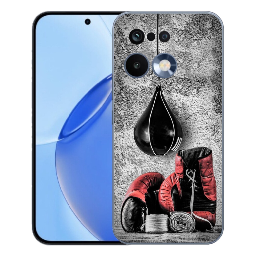 Gélový kryt mmCase na Realme 16 Pro - boxovacie vrece a rukavice