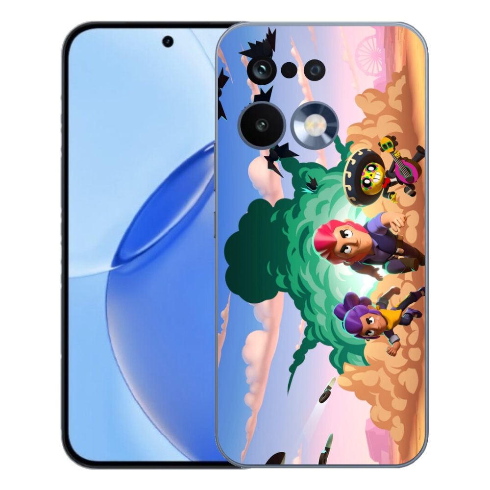 Gélový kryt mmCase na Realme 16 Pro - brawl stars