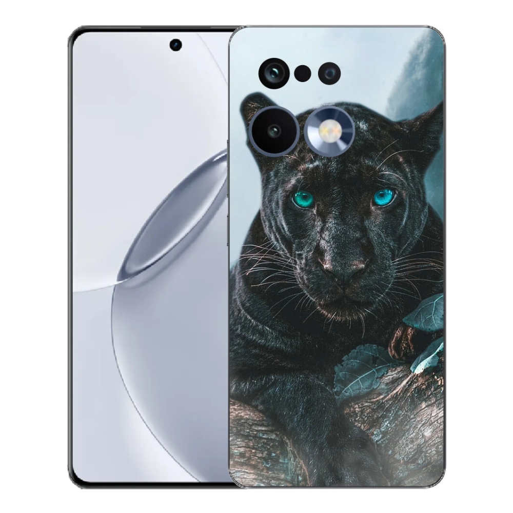 Gélový kryt mmCase na Realme 16 Pro+ - čierny panter