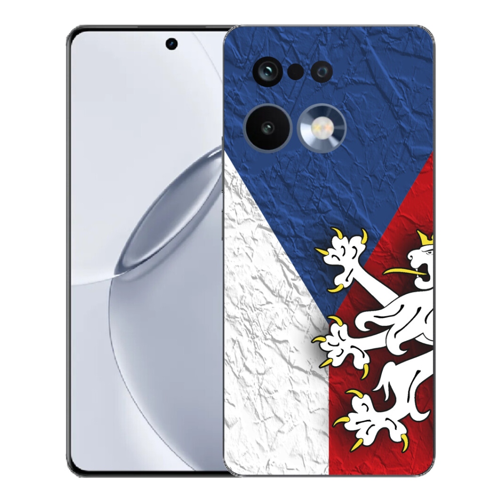 Gélový kryt mmCase na Realme 16 Pro+ - česká vlajka 1