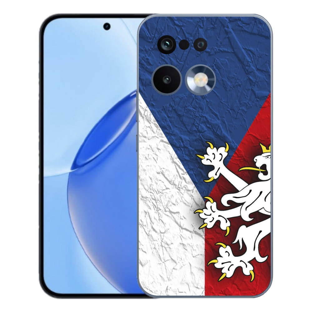 Gélový kryt mmCase na Realme 16 Pro - česká vlajka 1