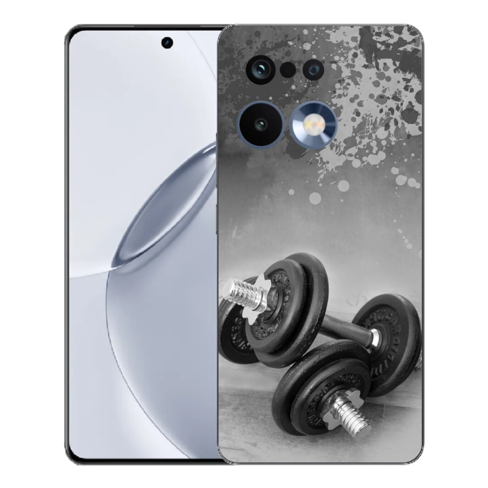 Gélový kryt mmCase na Realme 16 Pro+ - činky 1