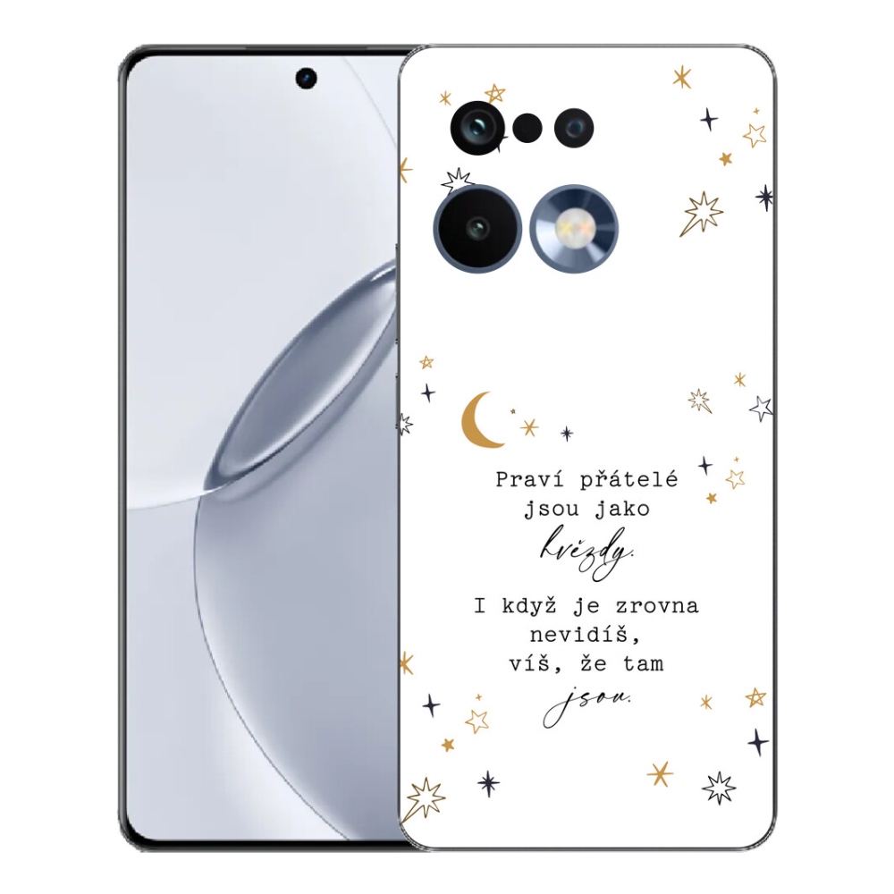 Gélový kryt mmCase na Realme 16 Pro+ - citát 6 biele pozadie