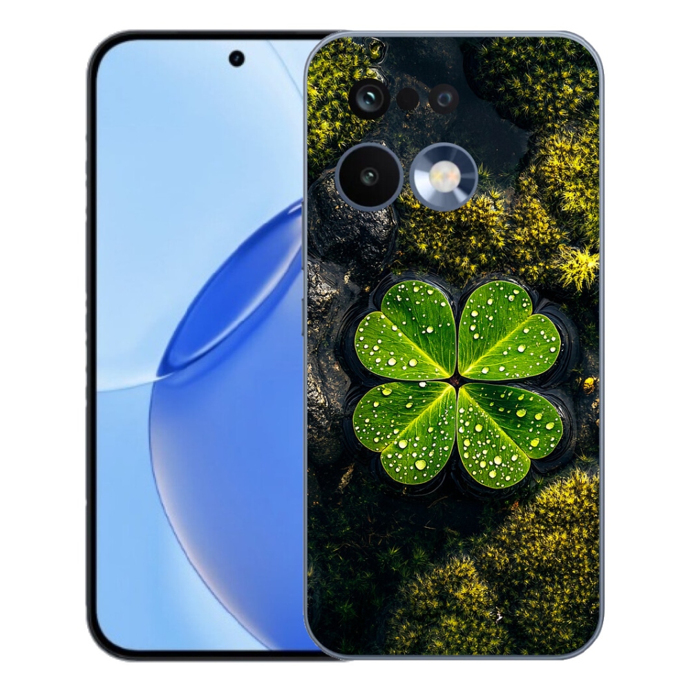 Gélový kryt mmCase na Realme 16 Pro - štvorlístok