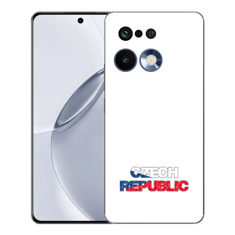 Gélový kryt mmCase na Realme 16 Pro+ - Slovak Republic biele pozadie