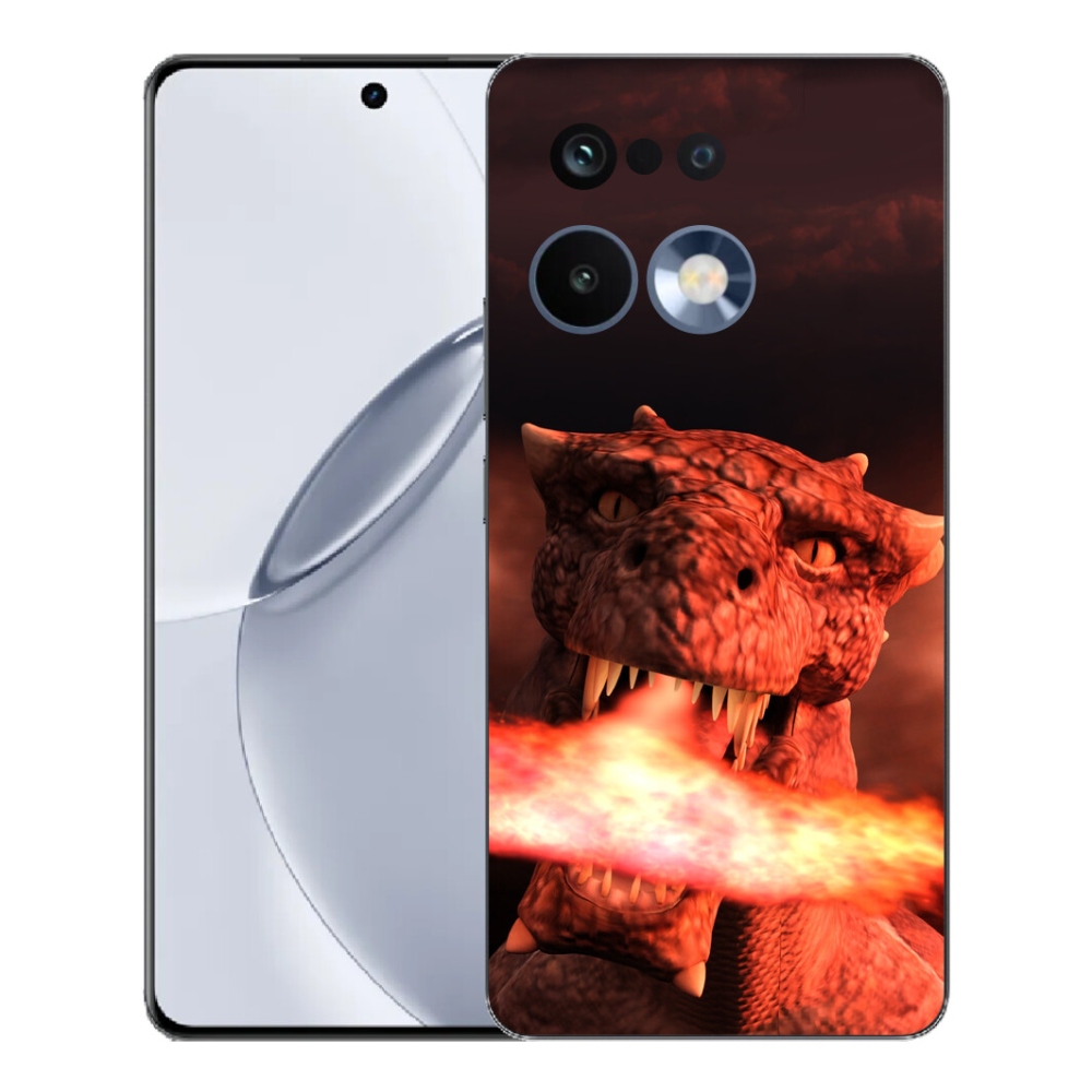 Gélový kryt mmCase na Realme 16 Pro+ - drak