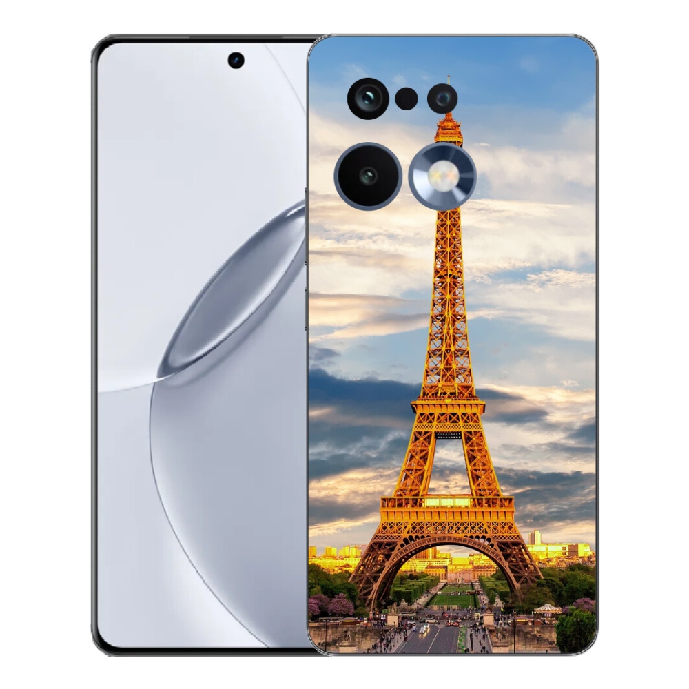 Gélový kryt mmCase na Realme 16 Pro+ - eiffelova veža 3