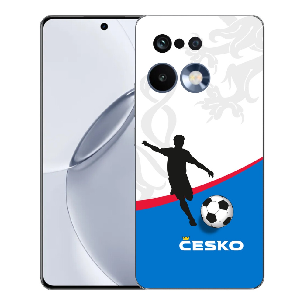 Gélový kryt mmCase na Realme 16 Pro+ - futbal Česko 1