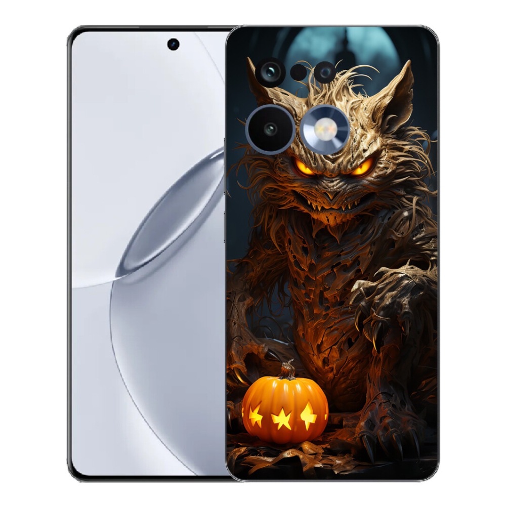 Gélový kryt mmCase na Realme 16 Pro+ - halloweenska príšera