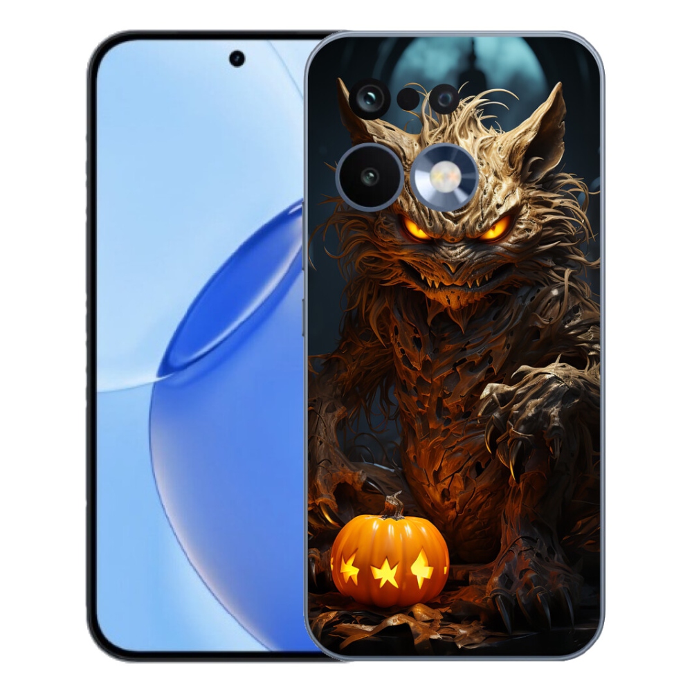 Gélový kryt mmCase na Realme 16 Pro - halloweenska príšera