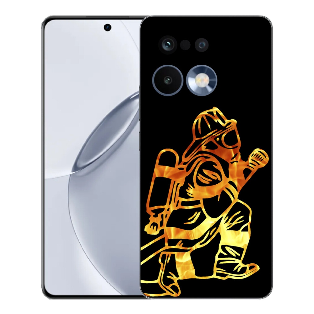 Gélový kryt mmCase na Realme 16 Pro+ - hasič 1
