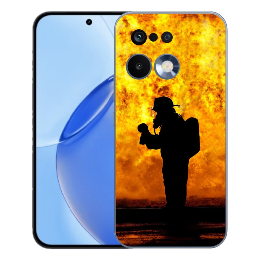 Gélový kryt mmCase na Realme 16 Pro - hasič
