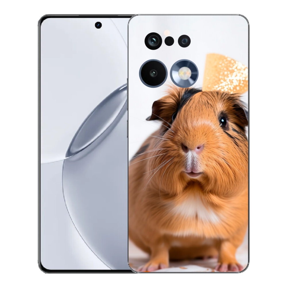 Gélový kryt mmCase na Realme 16 Pro+ - hnedé morča