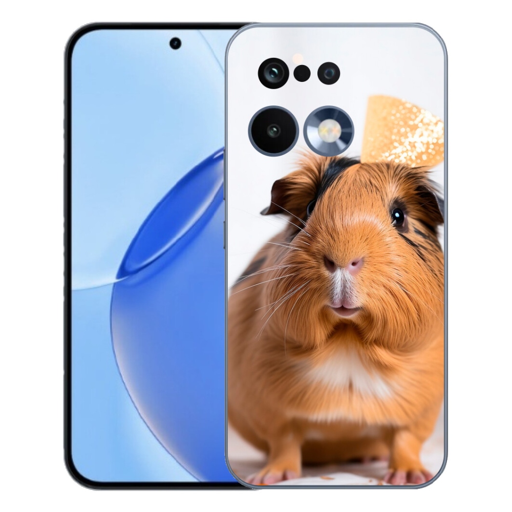 Gélový kryt mmCase na Realme 16 Pro - hnedé morča