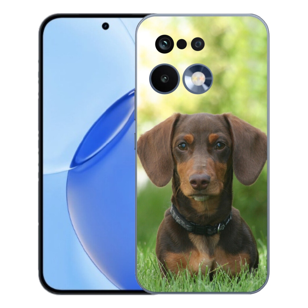 Gélový kryt mmCase na Realme 16 Pro - hnedý jazvečík