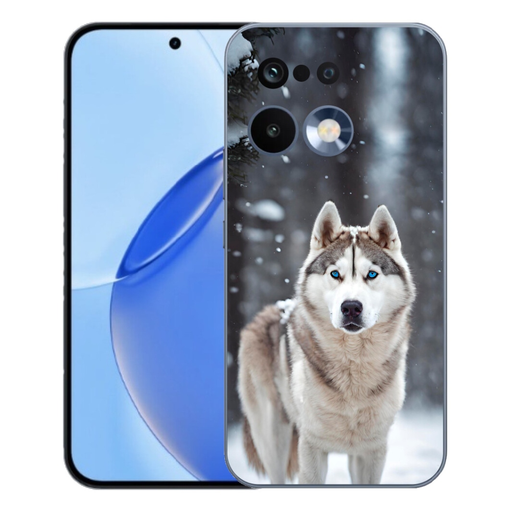 Gélový kryt mmCase na Realme 16 Pro - husky 2