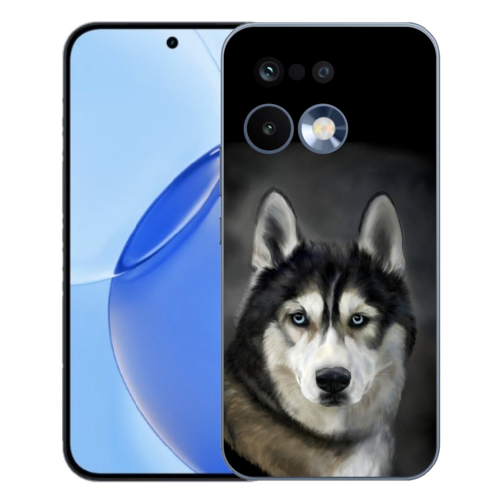 Gélový kryt mmCase na Realme 16 Pro - husky