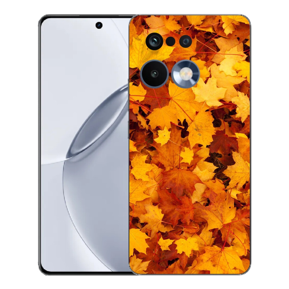 Gélový kryt mmCase na Realme 16 Pro+ - javorové listy