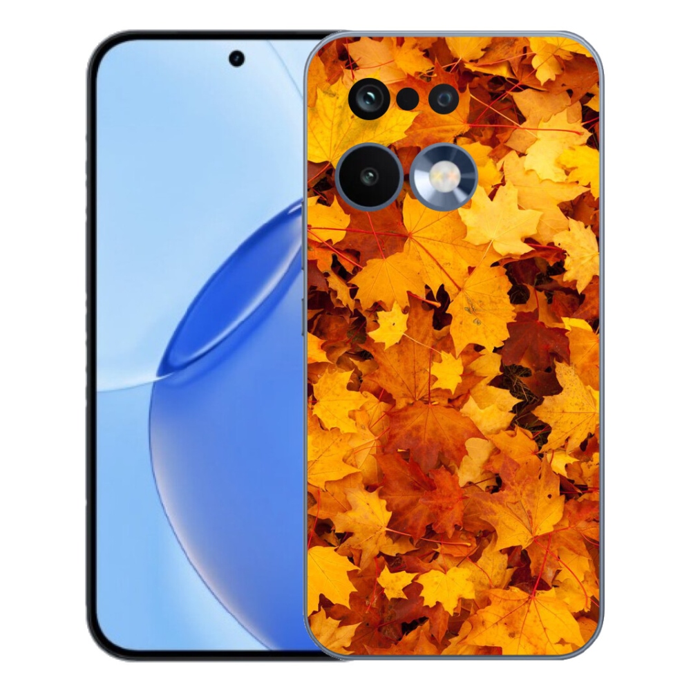 Gélový kryt mmCase na Realme 16 Pro - javorové listy