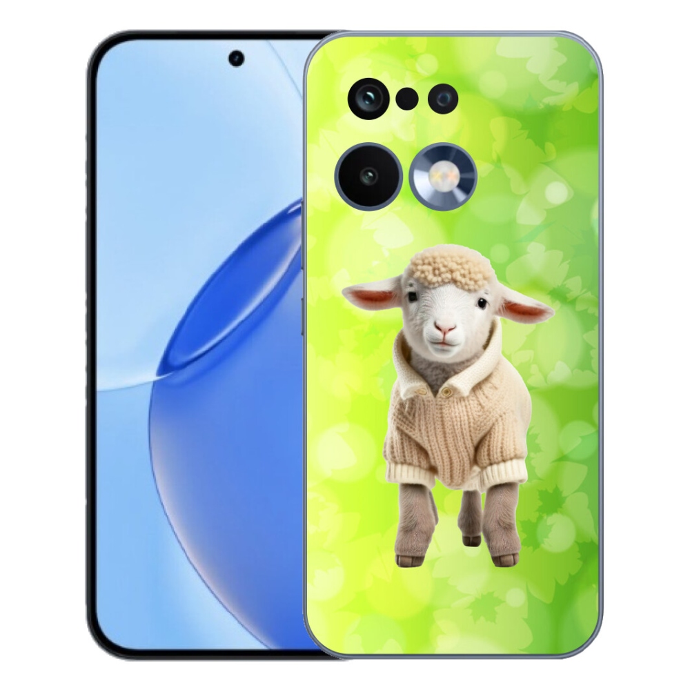 Gélové puzdro mmCase pre Realme 16 Pro – jahňacie v svetri