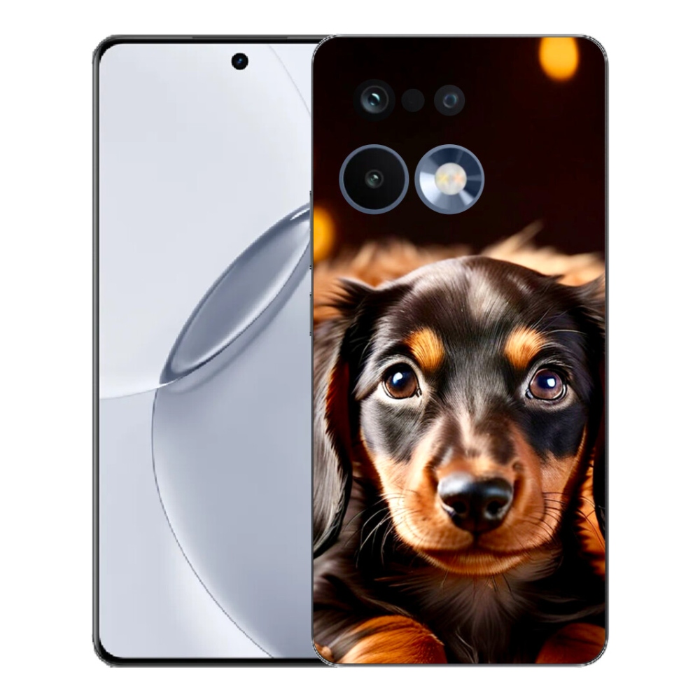 Gélový kryt mmCase na Realme 16 Pro+ - jazvečík