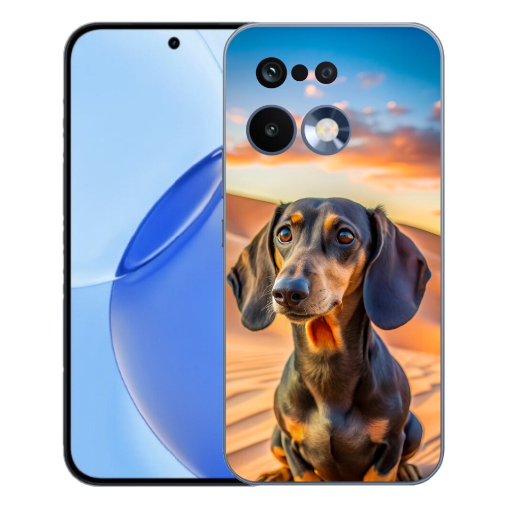Gélový kryt mmCase na Realme 16 Pro - jazvečík 3